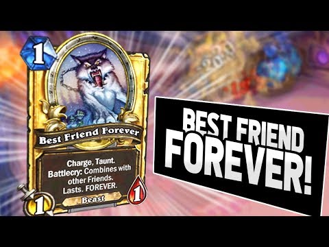 Best Friend. FOREVER! (7:35 SPEEDRUN) | Doom in the Tomb Tavern Brawl | Hearthstone