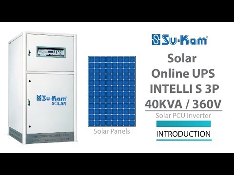 Can 22 X-ray Machines Run on Solar? Su-Kam Solar Online UPS 40 KVA