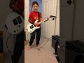 Little man playing TNT by AC/DC