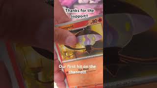 Our first hit!!!! #pokemon #pokemoncards #pokemontcg #blackbolt