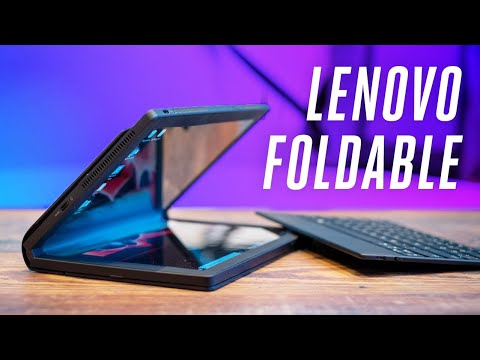 External Review Video R-4tQbdjMHs for Lenovo ThinkPad X1 Fold Foldable Laptop (2020)