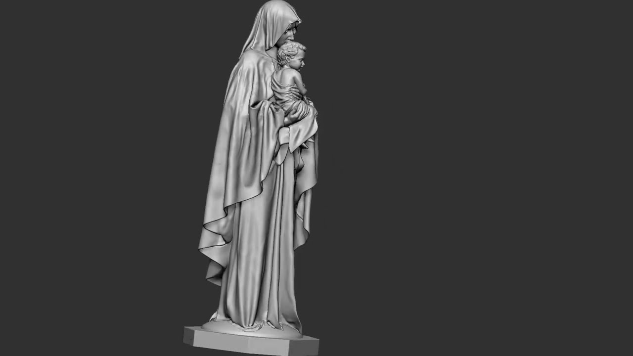 Mother Maria 02 3D Print Model