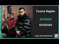 Fuerza Regida EXCESOS Lyrics English Translation Spanish And English Dual Lyrics Subtitles