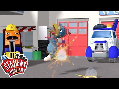 Stadens Hjältar - Den hemliga lådan  | Bilar Tecknad för barn | Fordon Barnprogram