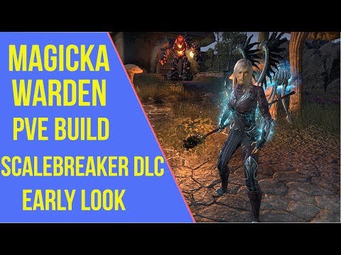 Magicka Warden PVE Build - ESO Scalebreaker Early Look