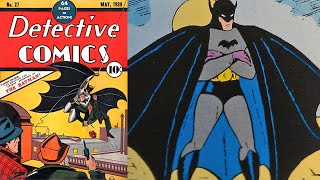 Detective Comics 27, The First Bat-Man Story by Bill Finger and His Drawer, Rob&#39;t Kane.