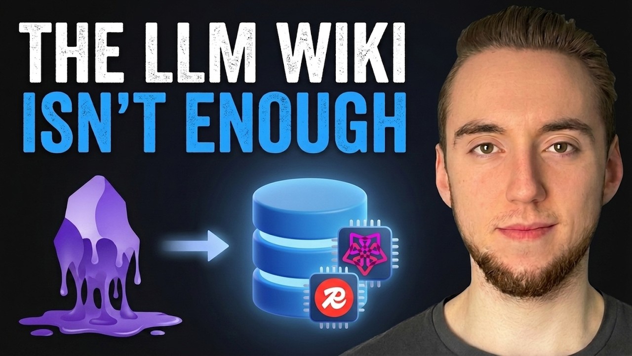 I Love the Karpathy LLM Wiki but it Doesn't Scale. Here's What Does.
