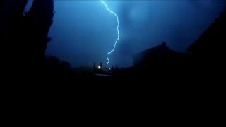 preview picture of video 'Nuit d'orage à Teyran'