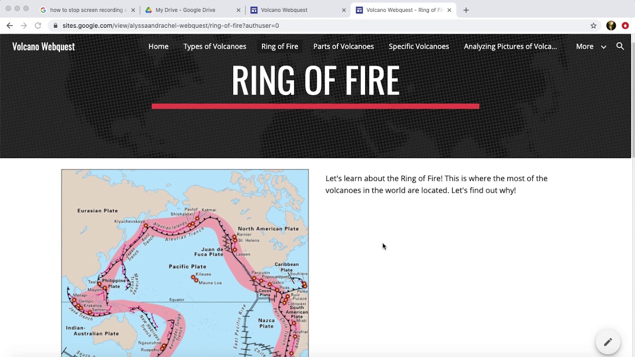 Volcano Web Quest Introduction Video