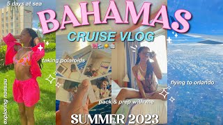 🛳BAHAMAS CRUISE VLOG 2023 🎀 first time on a cruise *this is your sign to go to the caribbean*
