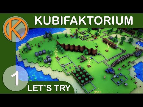 Let's Try Kubifaktorium | SETTLERS WITH AUTOMATION - Ep. 1 | Let's Play Kubifaktorium Gameplay