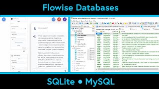 Flowise Database - Use MySQL and SQLite to export Flowise Messages to Excel for FREE