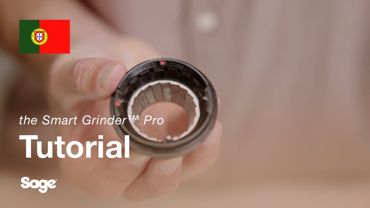 Tutorial de guia de café Breville - Como ajustar os trituradores cónicos