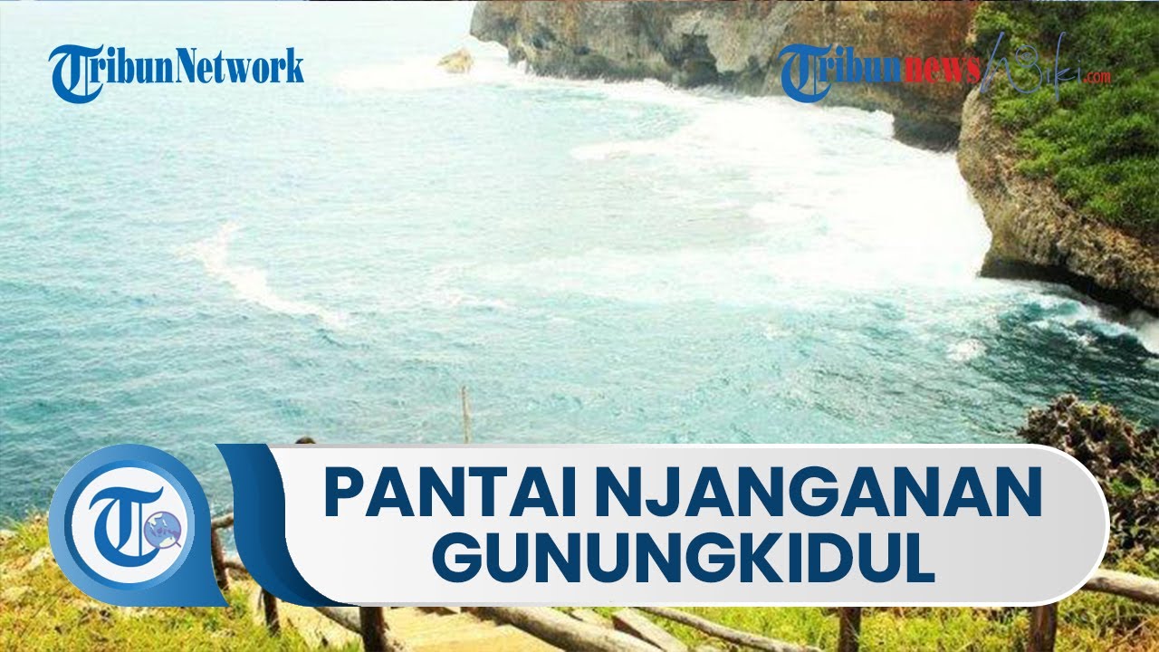 Pantai Njangan, salah satu pantai tersembunyi di Gunung Kidul Yogyakarta