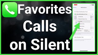 How To Allow Calls From Favorites On Silent Mode