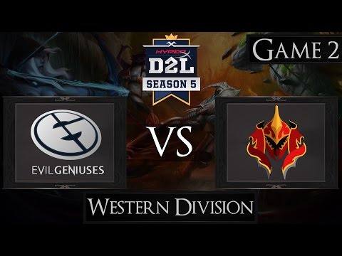 Dota 2 D2L Evil Geniuses vs NYX | Season 5