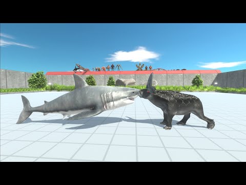 INFERNALS + AQUATICS VS FANTASY + REPTILES - Animal Revolt Battle Simulator