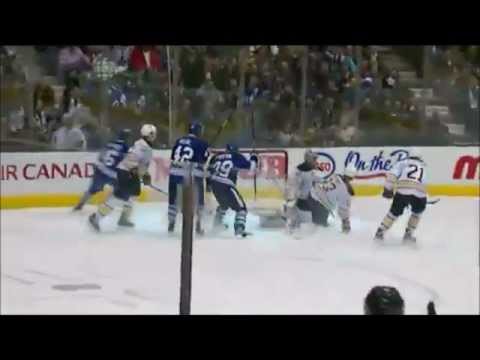 Frattin Goal VS Sabres - Mar 31st, 2012