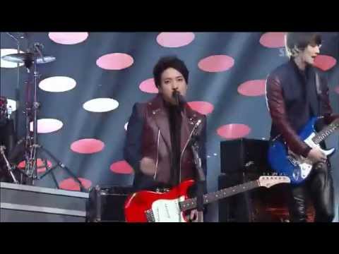 120401 CNBlue - Hey You @ 人氣歌謠