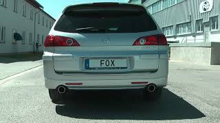 Video: Fox Edelstahl Duplex Sportauspuff Honda Accord 7 Tourer CM1 Video: Fox Edelstahl Duplex Sportauspuff Honda Accord 7 Tourer CM1