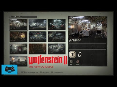 New Combat Simulations mode in Wolfenstein II The New Colossus