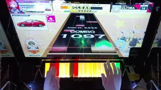 【CHUNITHM】 テレパシ ULTIMA 5落ちAJ手元