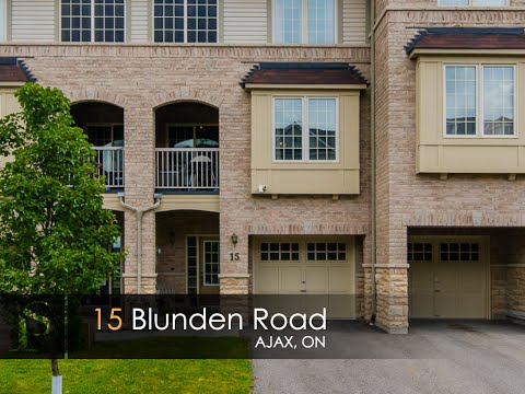 SOLD FOR 100% OF ASKING! 15 Blunden Rd., Ajax, ON