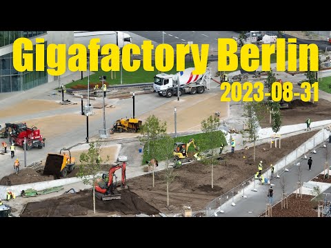Giga Berlin | 2023-08-31 | Timelapse