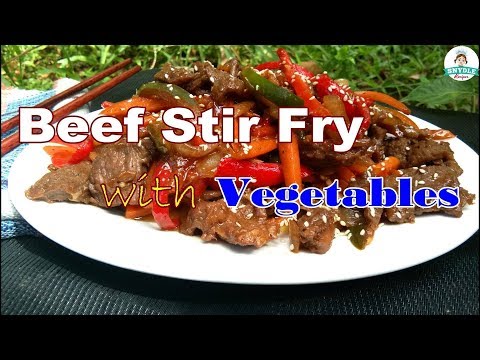 Beef stir fry vegetables