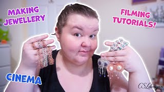 Making jewelry, filming tutorials, going to the cinema and apparently making feature length films 🤪