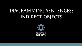 Indirect Objects | Diagramming Sentences 1