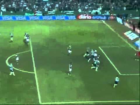 Gol de Bill - Coritiba 1 x 1 Vasco - Final Copa do Brasil 08/06/11