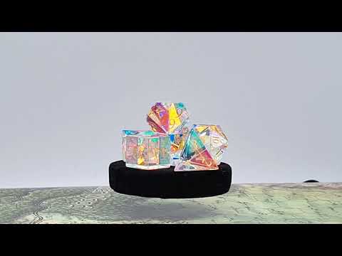 Pen and Paper Würfel aus Glas - World of Dice Crystal Premium Würfelset