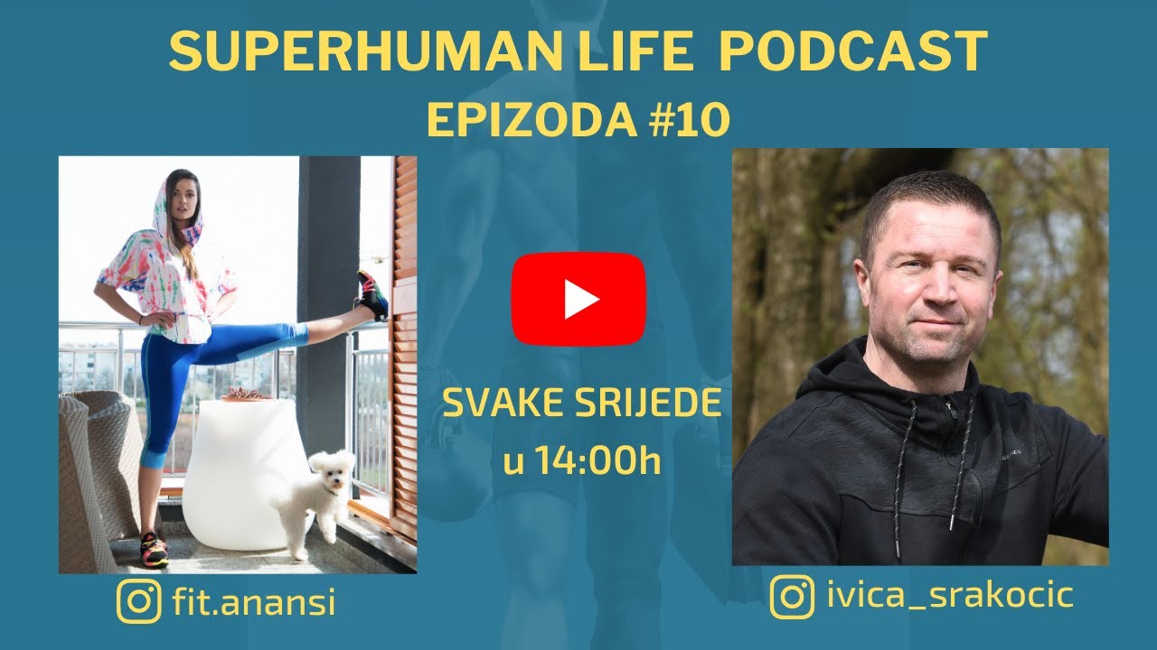 Superhuman life podcast #10 Danijela Pupovac - Fit Anansi