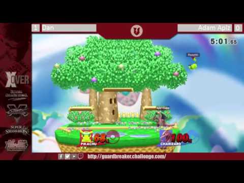 Smash 4: X-Over - Dan (Pikachu) vs Adam Aplz (Dark Pit, Charizard)