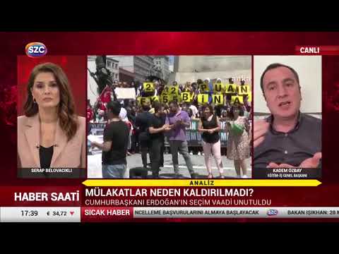 Genel Başkanımız Kadem Özbay, Sözcü Televizyonu’nda Haber Saati programında Serap Belovacıklı’nın canlı yayın konuğu oldu ve ataması yapılmayan öğretmenler ile ilgili açıklamalarda bulundu.21/03/2024 | EĞİTİM İŞ