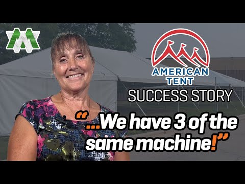 Éxito de American Tent