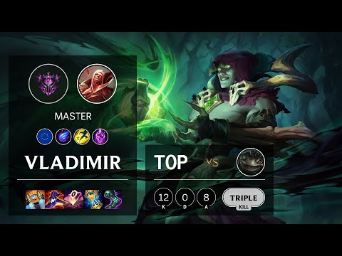 Vladimir Top vs Tahm Kench - EUW Master Patch 11.15