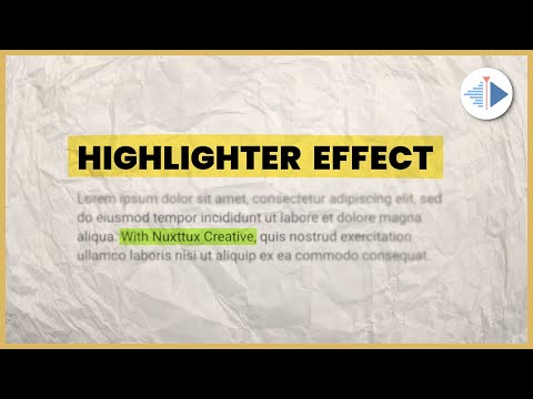 How to Highlight Text - Kdenlive Tutorial