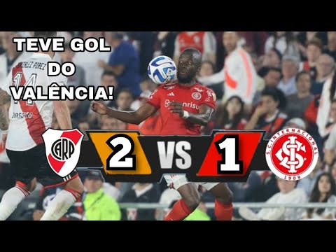 River Plate 2 x 1 Internacional - Gols - Libertadores 2023