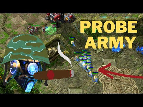 Military Grade Probes? Starcraft 2 PvT: Hawtdawg (P) vs PAULET (T)
