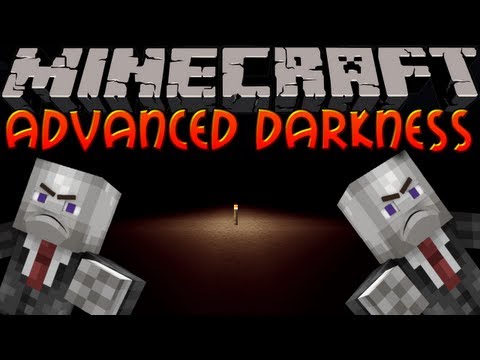 ChazOfftopic - Minecraft Mods: ADVANCED DARKNESS! Hardcore & Scary! (1.6.2)