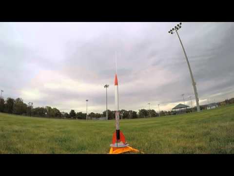 Tyson's First Rocket Launch