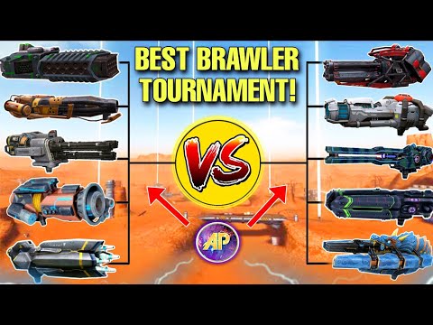 🔥 ALL BRAWLER WEAPONS DAMAGE COMPARISON WAR ROBOTS WR || CLOSE RANGE ||