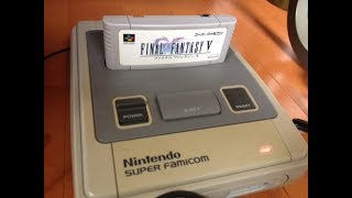 「レトロゲーム」スーファミ版FF5すこしやってみよー。