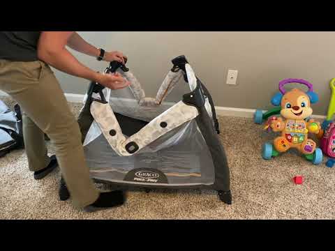 How to Lock & Unlock Frame of Graco Pack 'n Play