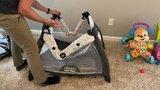 How to Lock & Unlock Frame of Graco Pack 