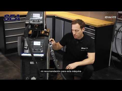 Presentación a detalle de la nueva Titan XQ 400 AC Puls de ewm Hightec Welding