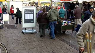 preview picture of video 'Market Day, Loughborough'