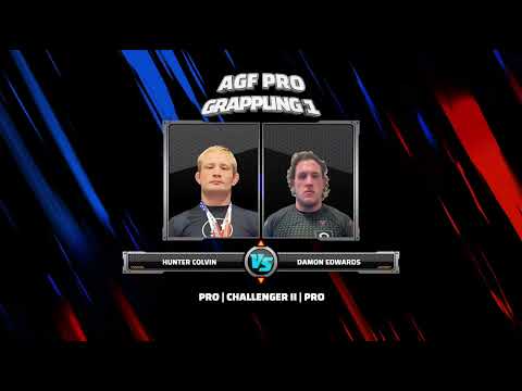 Hunter Colvin Vs Damon Edwards - AGF Pro Grappling 1